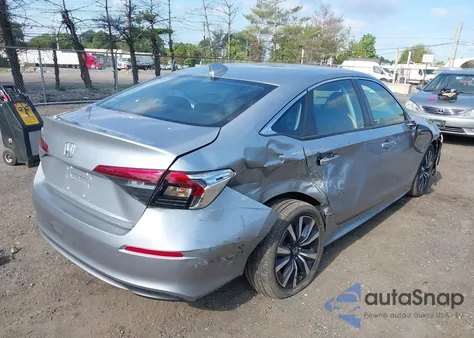 2022 Honda Civic Ex from USA, damaged, VIN 2HGFE1F73NH319225